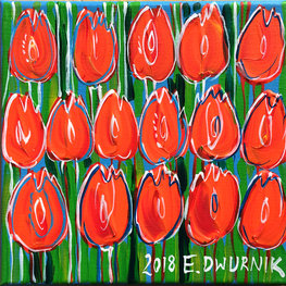 Czerwone tulipany