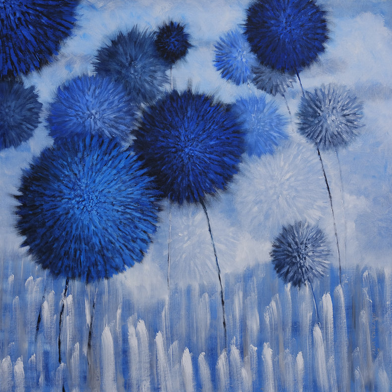 Pomponusy Blue