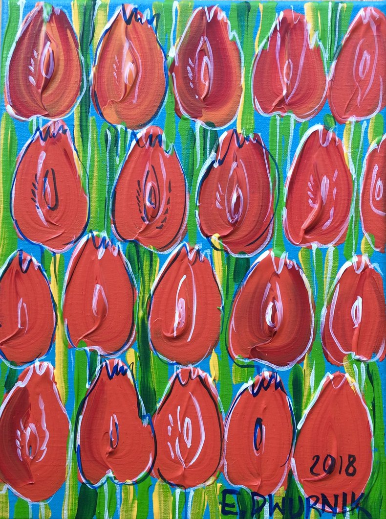 Czerwone tulipany I