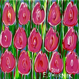 Wrzosowe tulipany