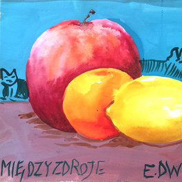 Międzyzdroje - tempera