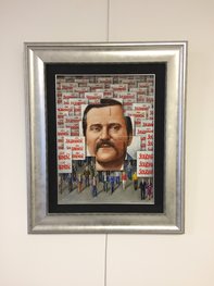 Solidarność / akryl na płótnie