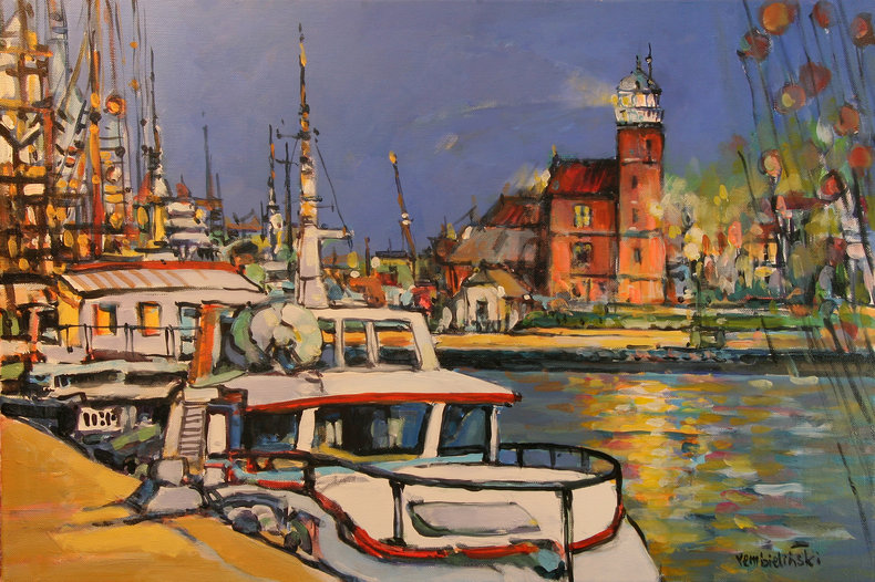 Port rybacki w Ustce