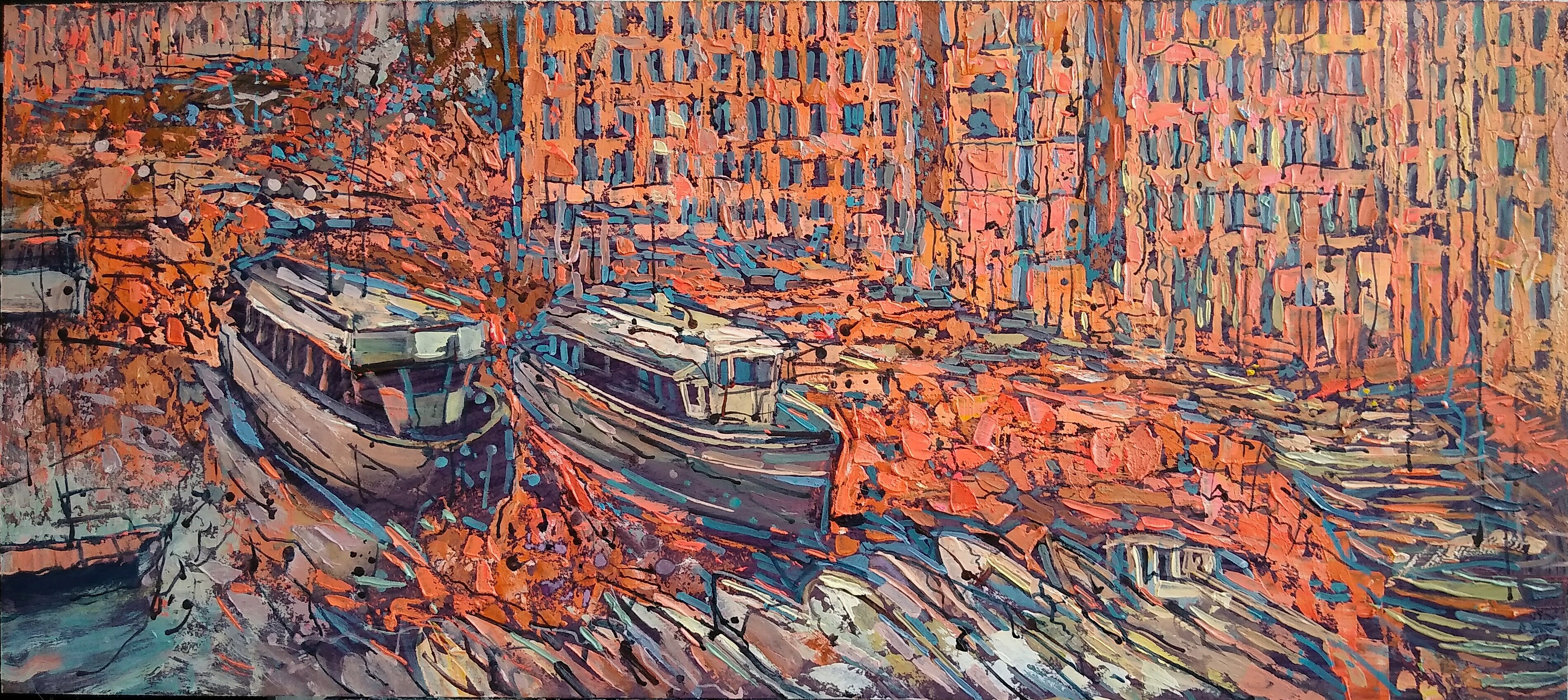 To the port
