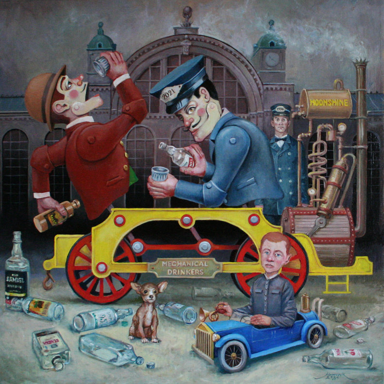 Mechanical drinkers