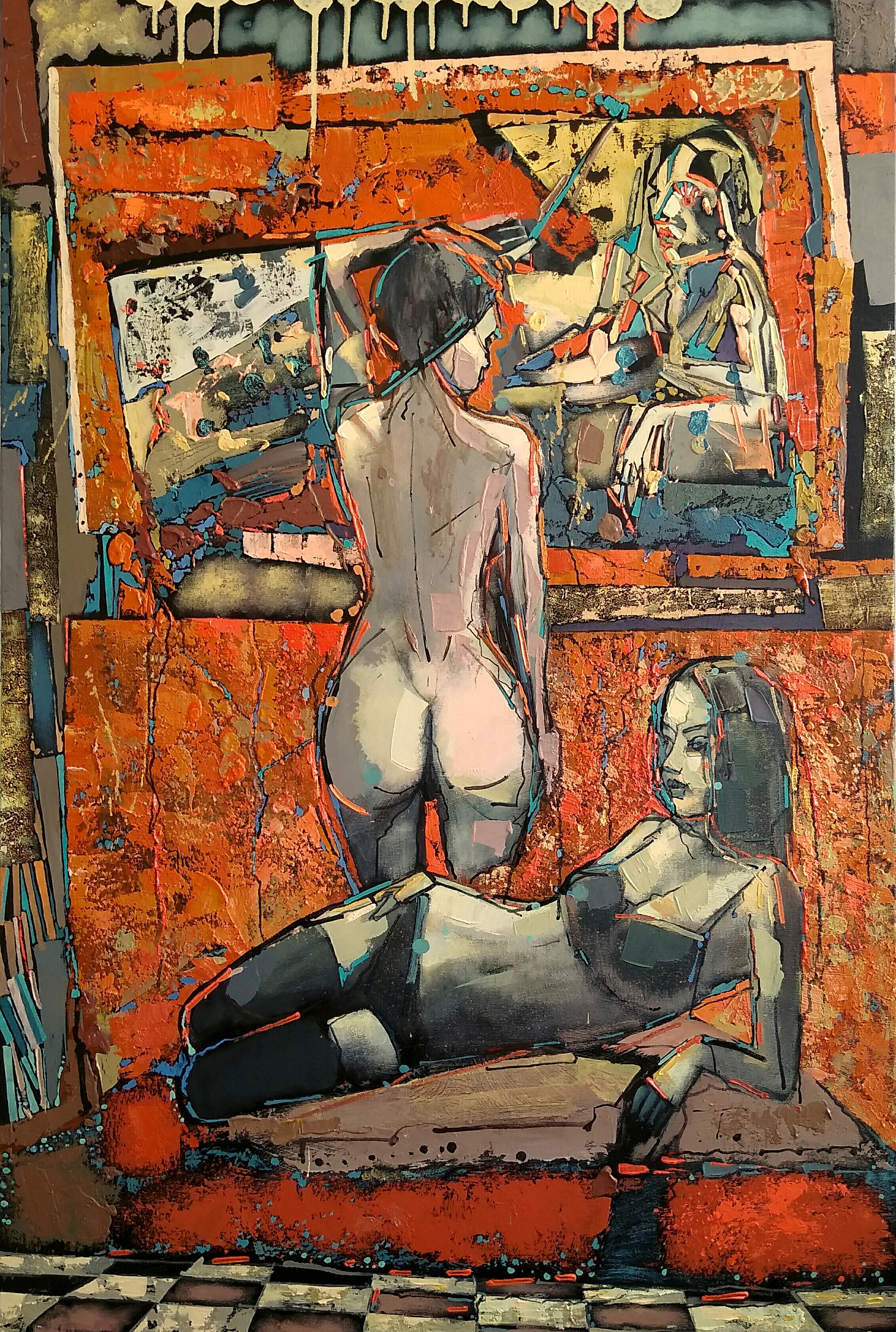 Muse in orange
