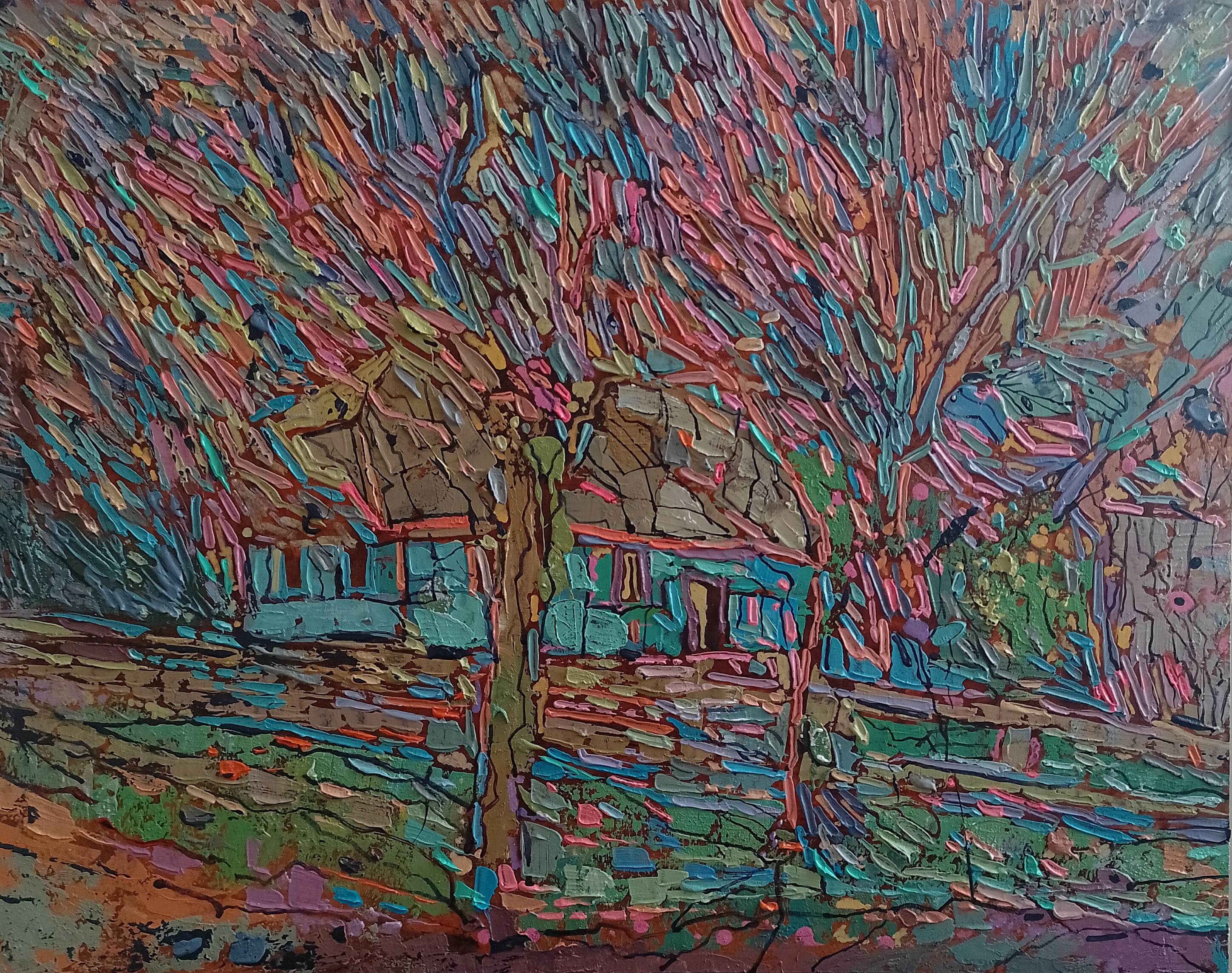 Blue house