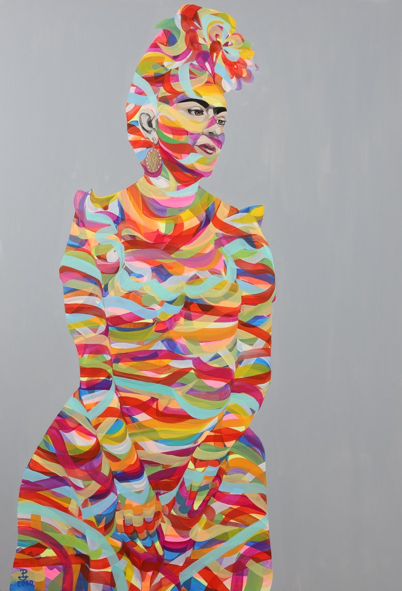 Zamyślona Frida