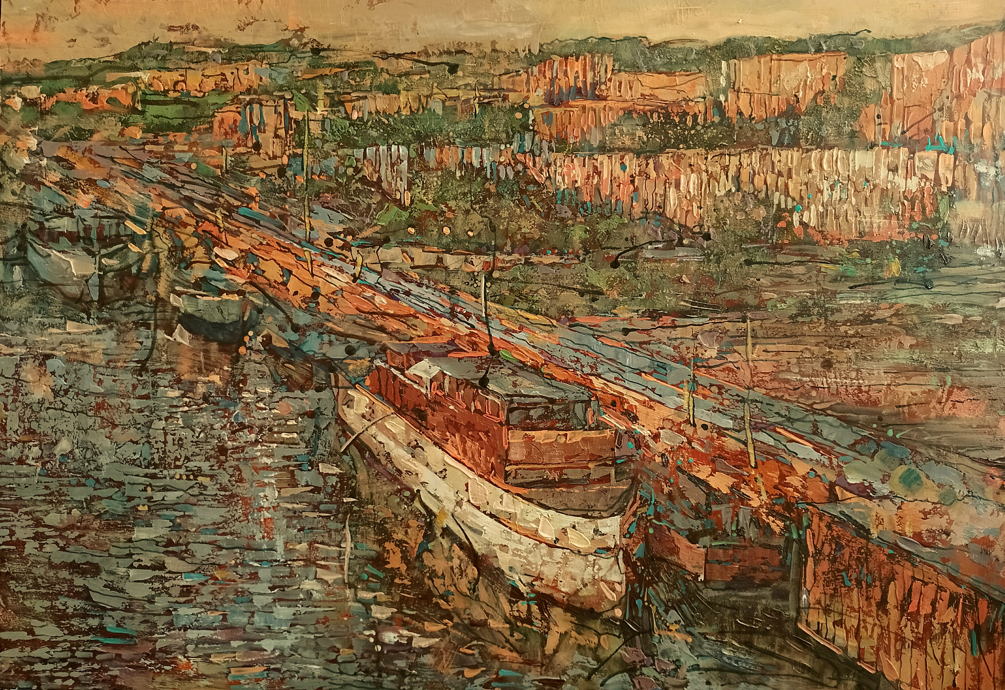 Miasto od rzeki 