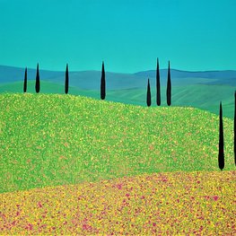 Primavera in Val d'Orcia