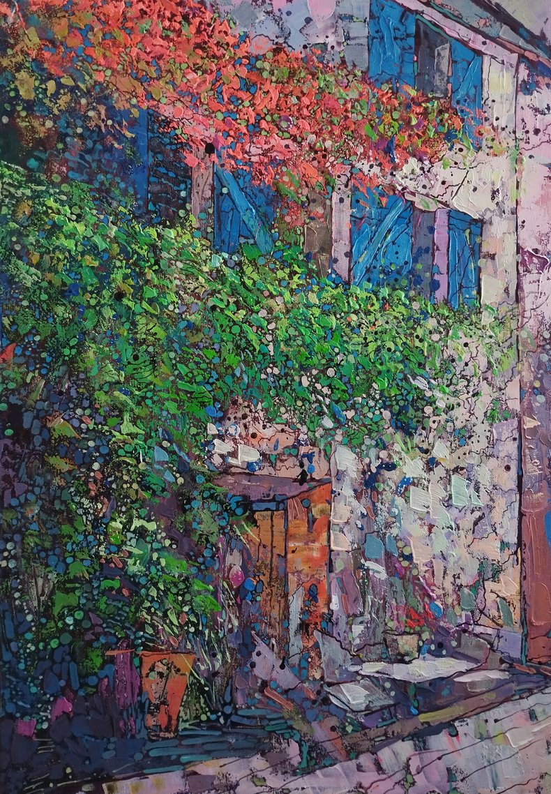 Blue windows