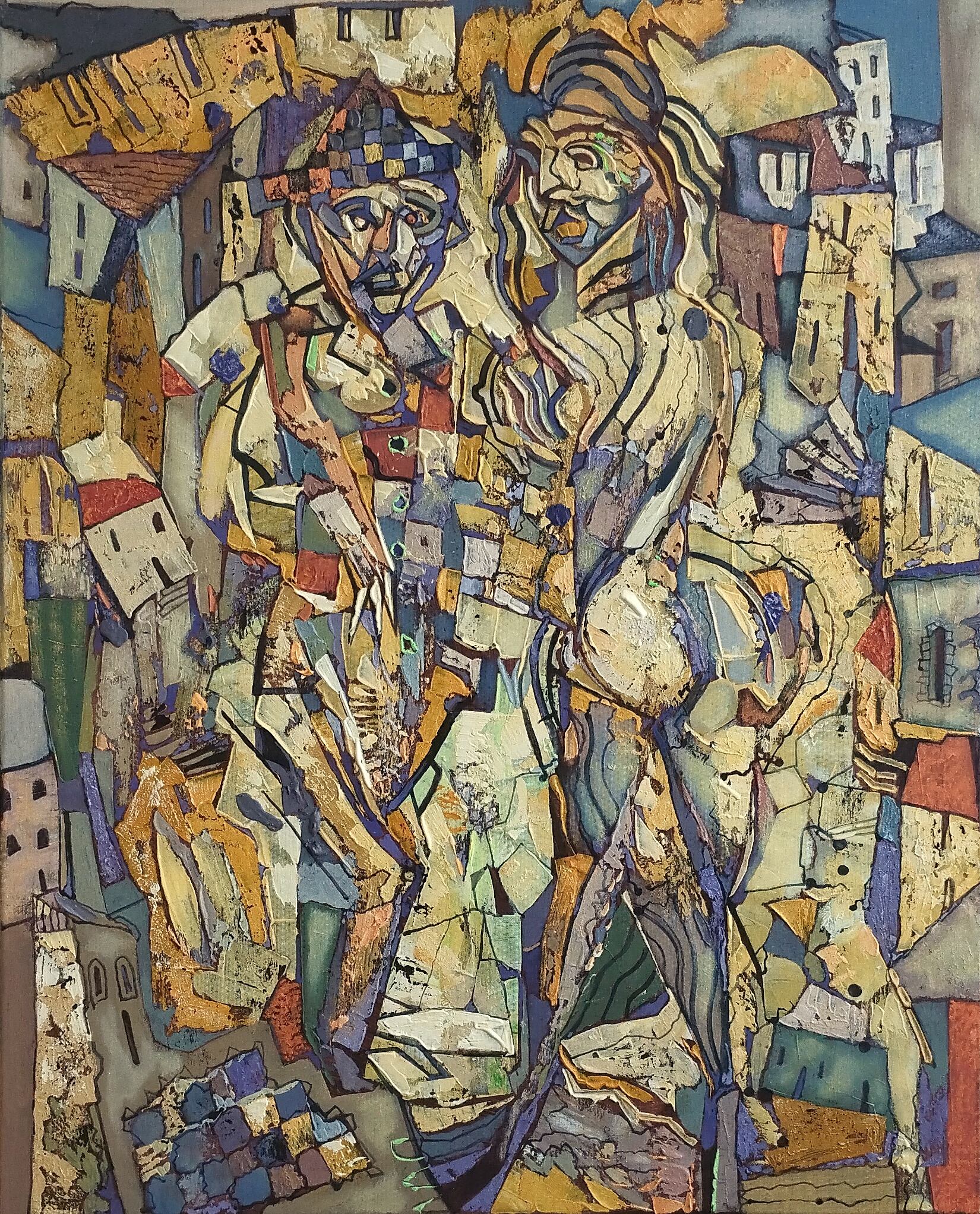 Pierrot and Girl 