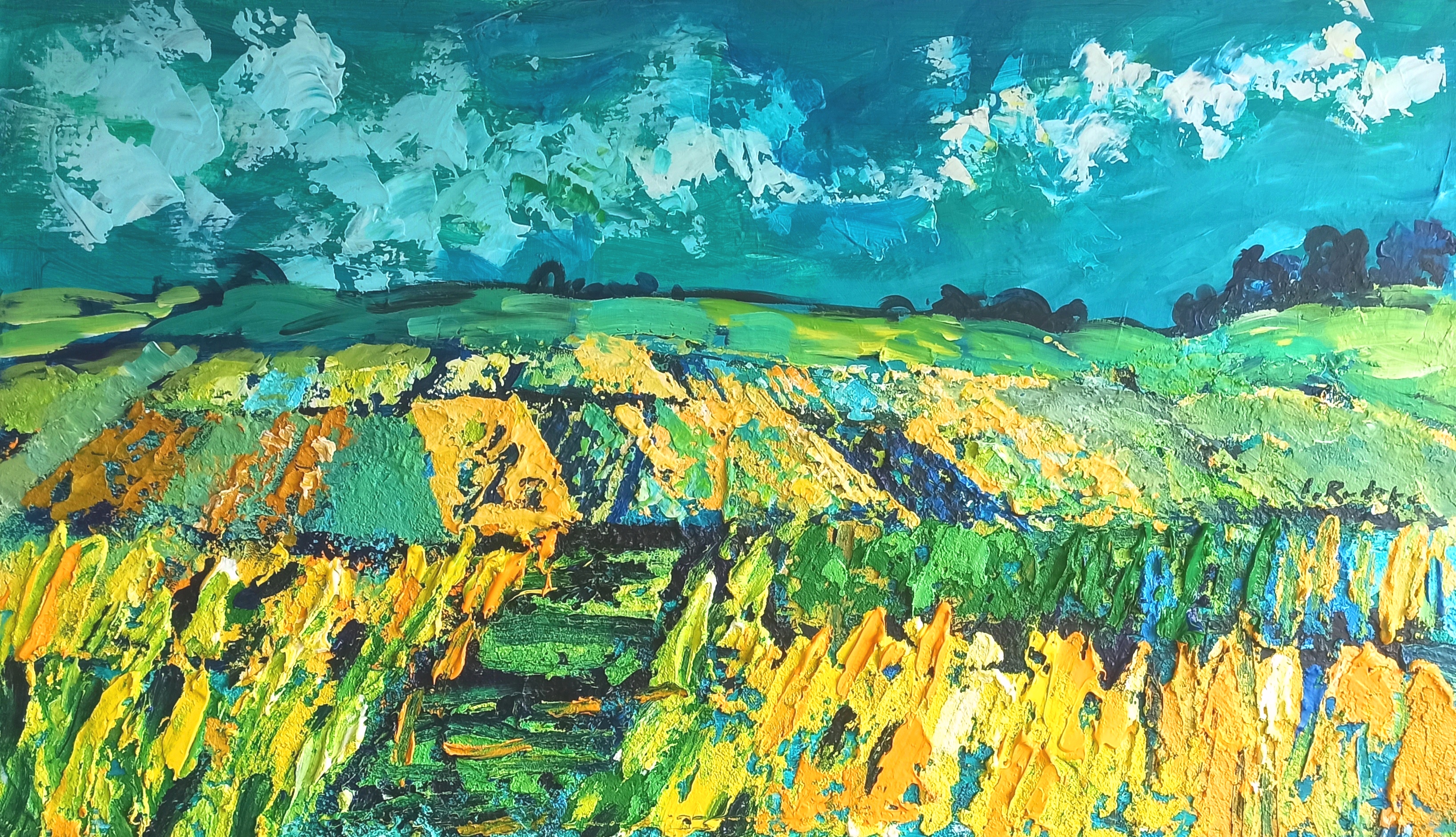 Mój van Gogh - letnie pola