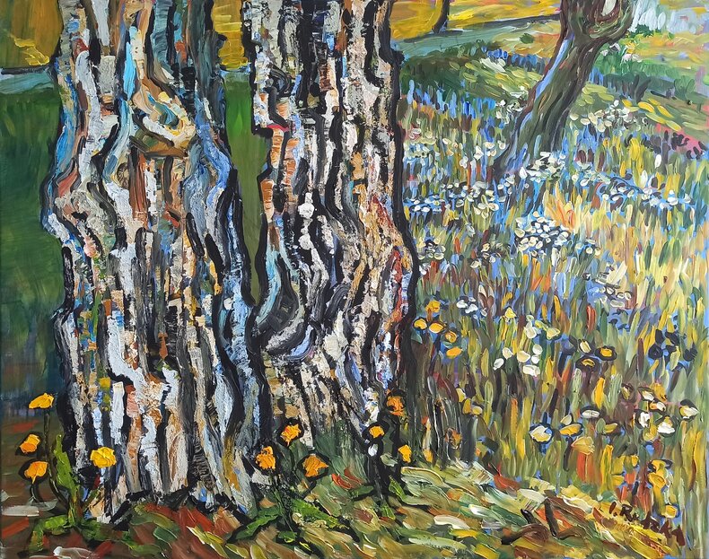 W kierunku natury-mój van Gogh