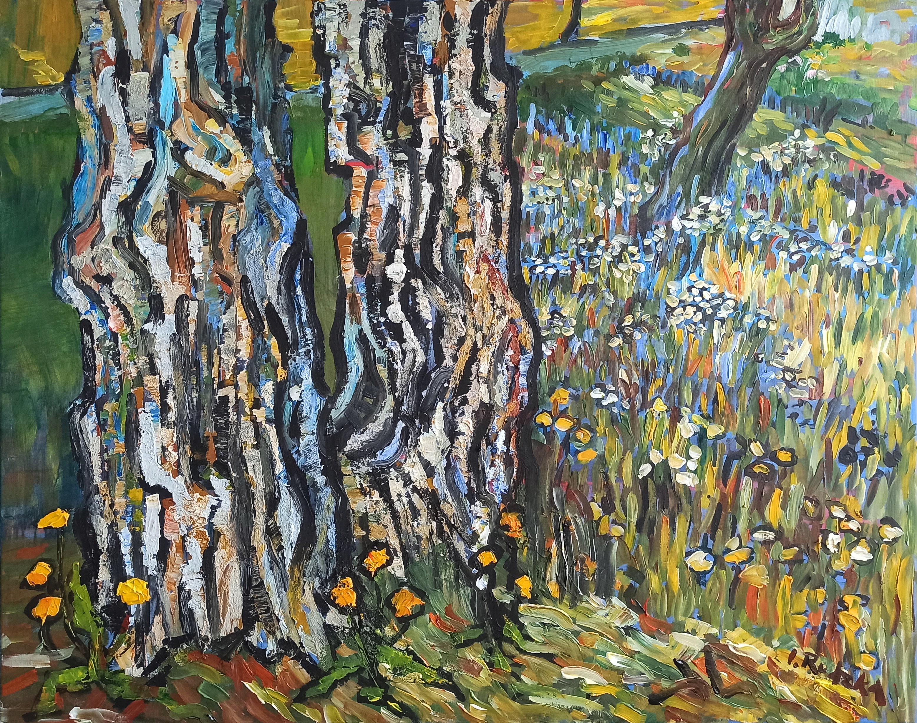 W kierunku natury-mój van Gogh