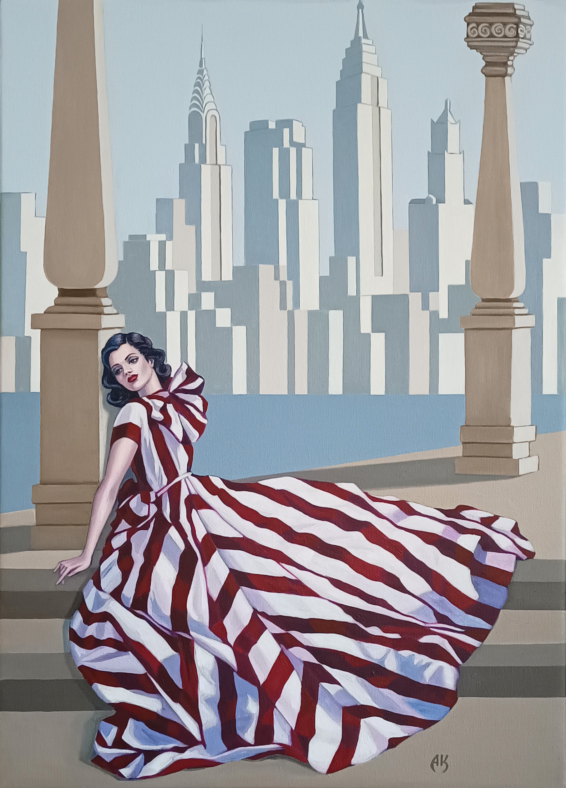 Widok na Manhattan
