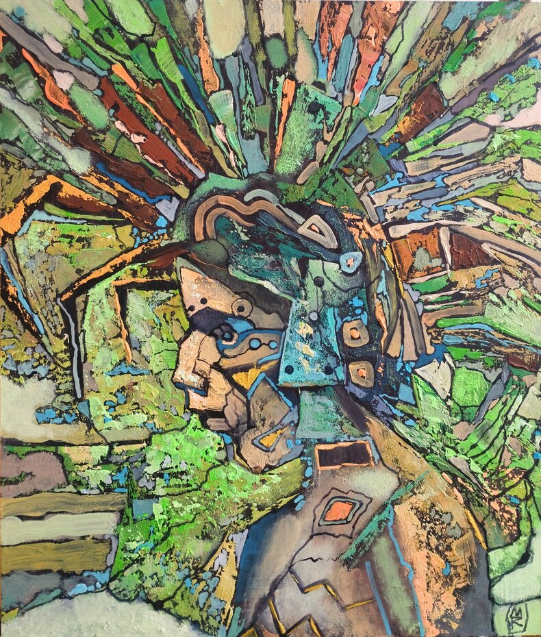 Mayan warrior 