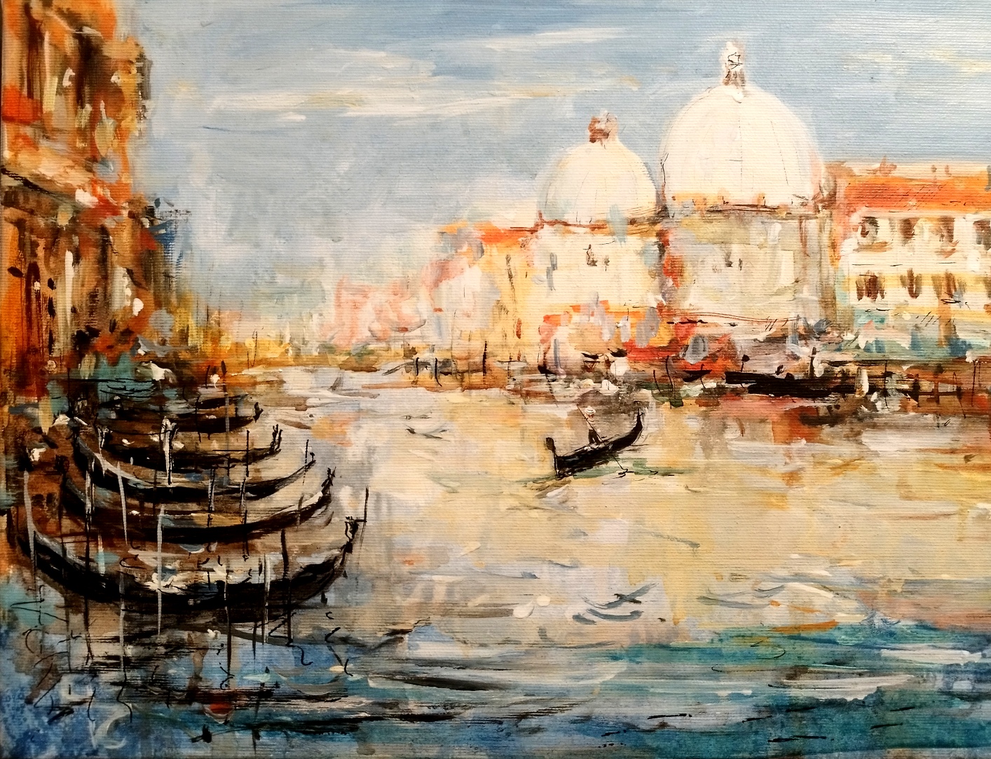 Gondola i Wenecja