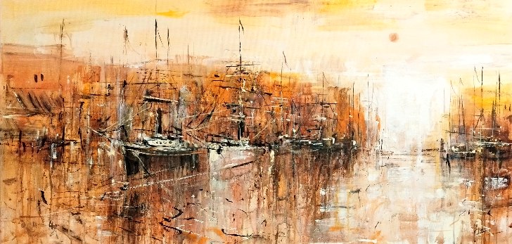 Port o zachodzie