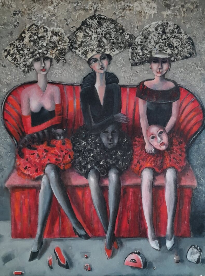 Z cyklu "Lolitki" Kulisy pewnego spektaklu