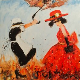 Czerwona sukienka i...