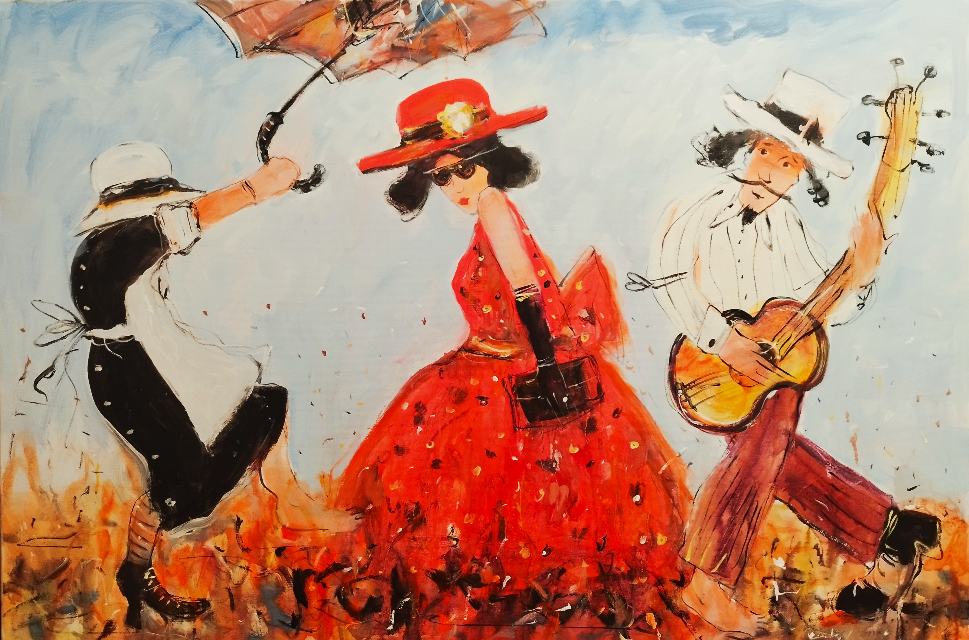 Czerwona sukienka i...