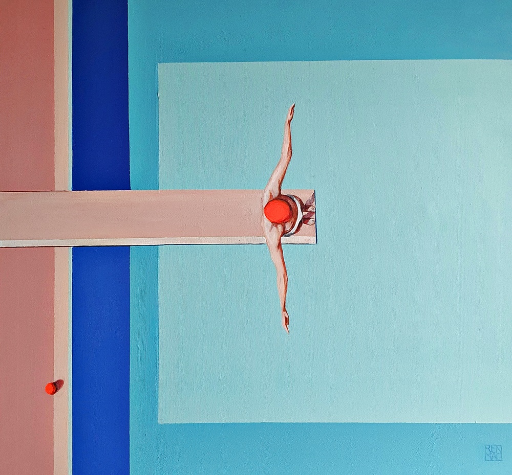 Silence of the blue...