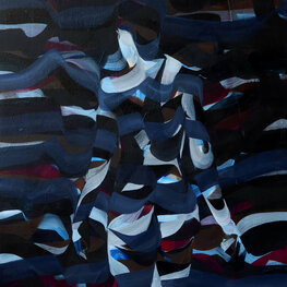 Akt w kąpieli z serii "Czarne słońce" 