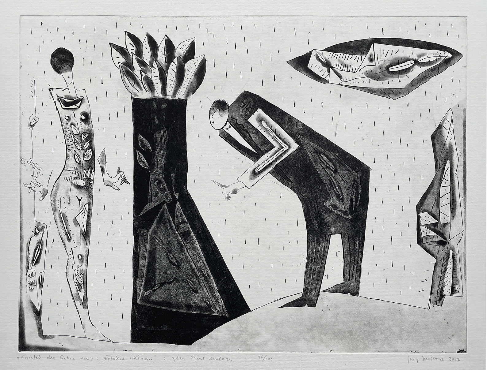 Kwiatek dla Ciebie wraz z głębokim ukłonem