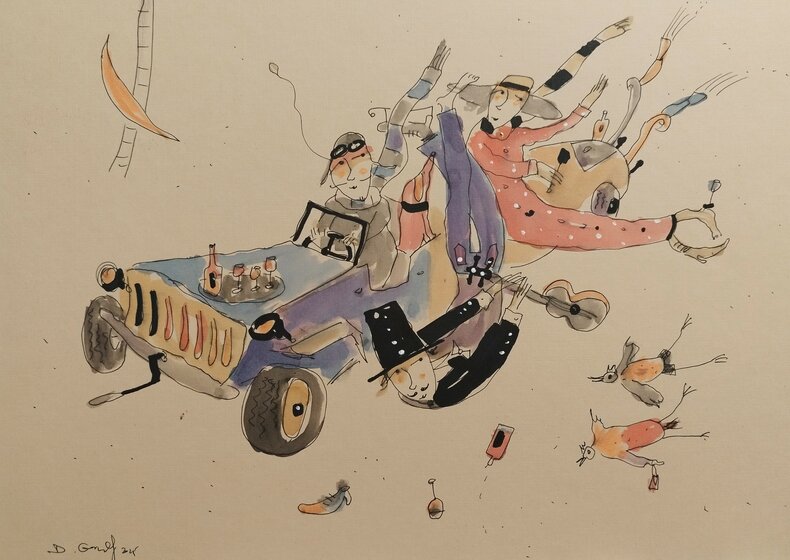 Zwariowany automobil