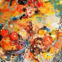 Panna z pomarańczami