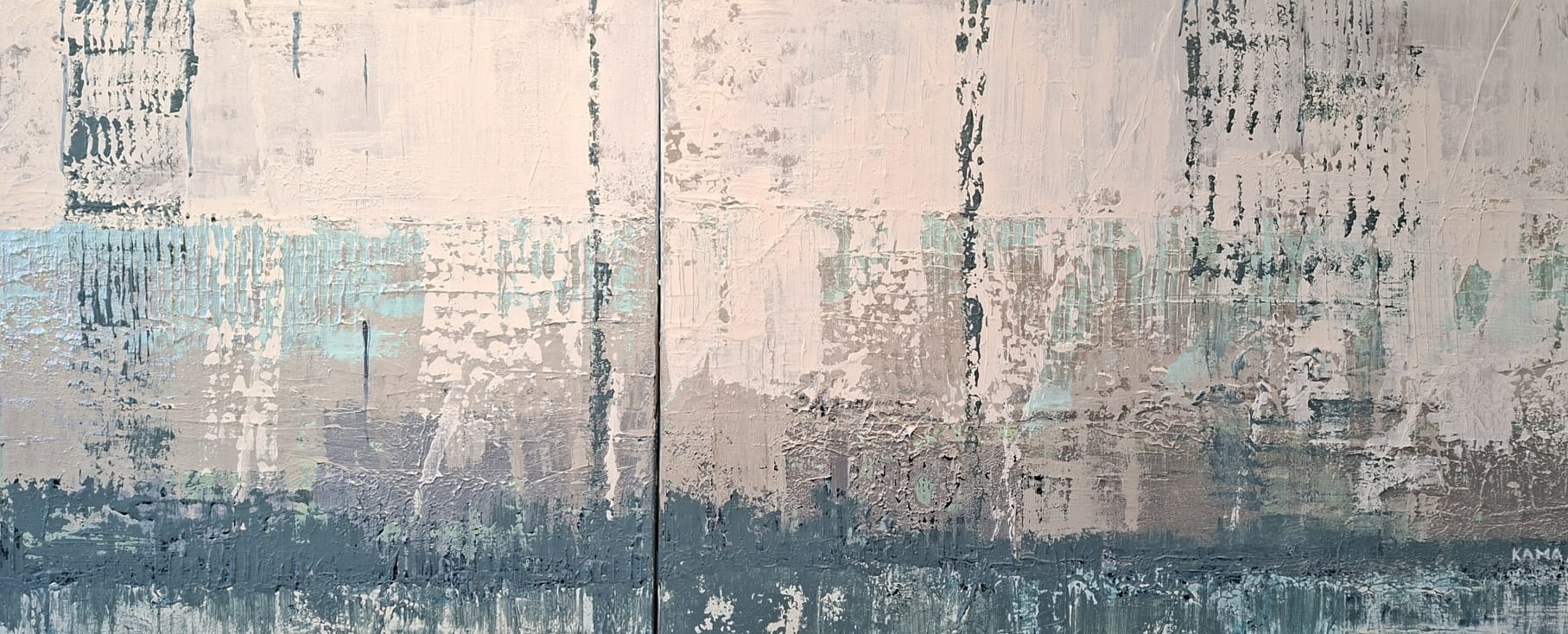 Gdybym była wodą, dokąd bym płynęła? Zima. Dyptyk.