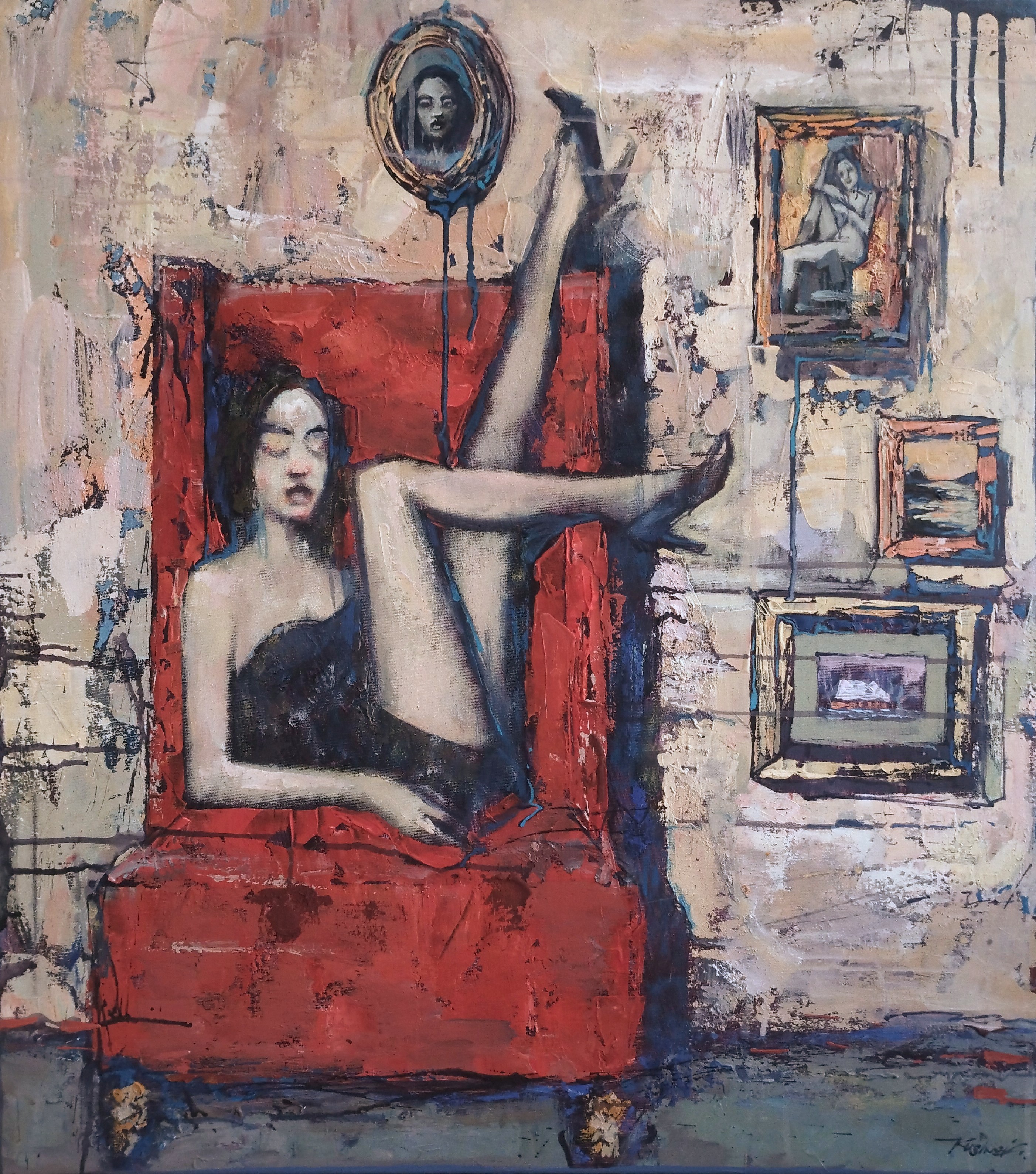 Ściana cała w obrazach 