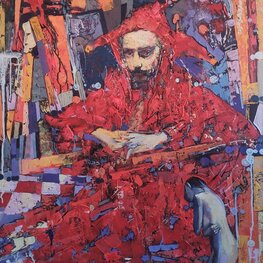 Stańczyk i dziewczyna 