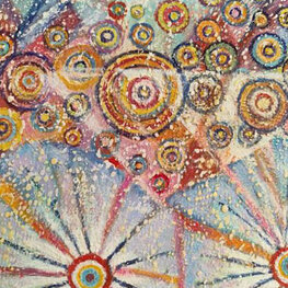 Kobiety wśród kwiatów i drzew