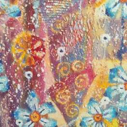 Kobiety wśród kwiatów i drzew