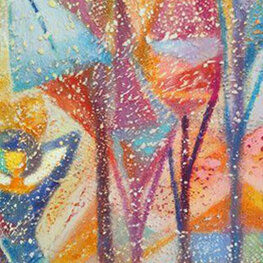 Kobiety wśród kwiatów i drzew