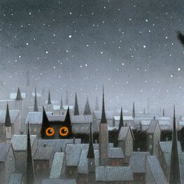 Czarny kot - Inkografia